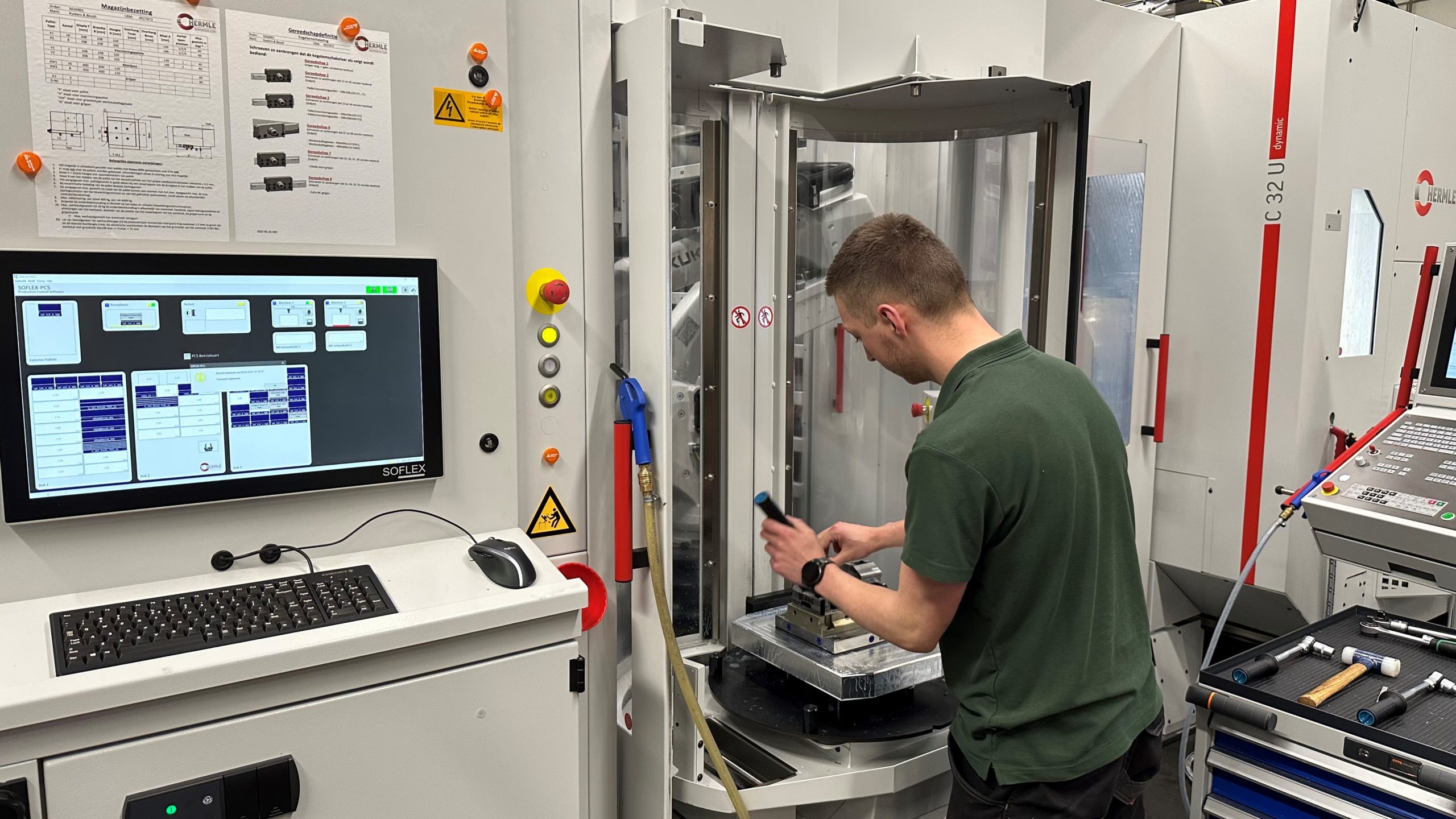 CNC Frezer Kusters en Bosch